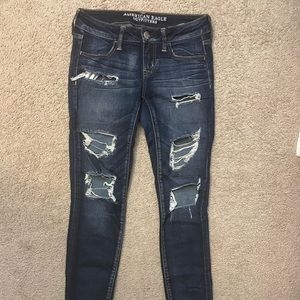 American Eagle Superlow Jeggings